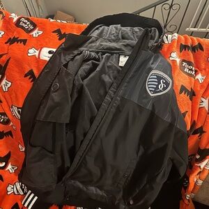 Black Sporting KC Jacket